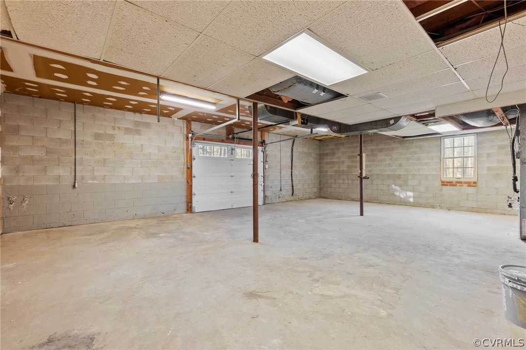 4620 Crossgate Road Chester, VA 23831 - Photo 43 of 49 huge garage with pedestrian access to the basement and backyard