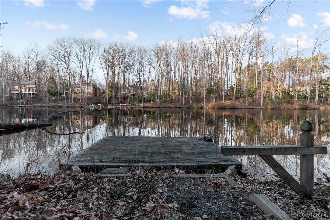 4620 Crossgate Road Chester, VA 23831 - Photo 46 of 49 a view of a lake with a big yard
