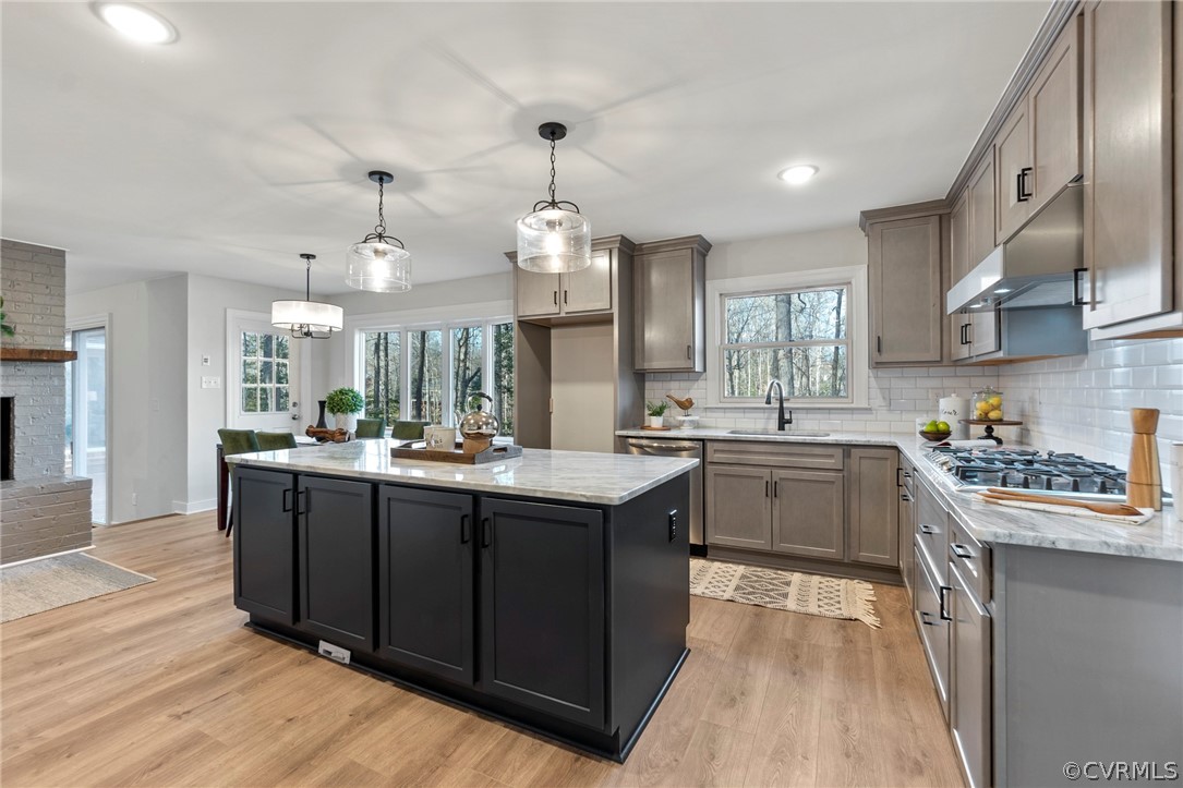 4620 Crossgate Road Chester, VA 23831 - Photo 10 of 49 Top to bottom kitchen renovation featuring all new flooring, cabinets and SS appliances!