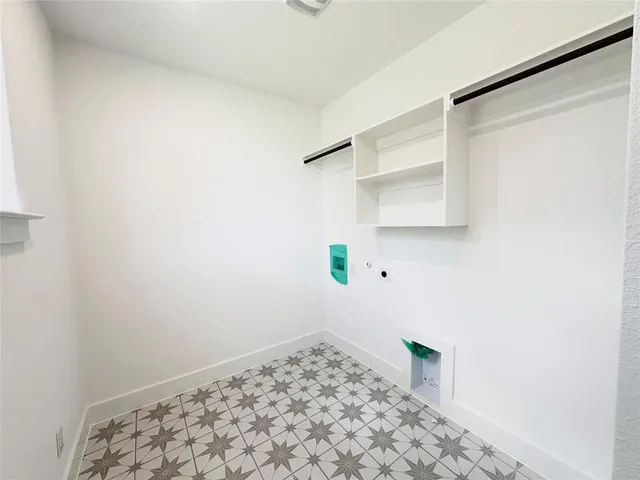 a bathroom with a window
