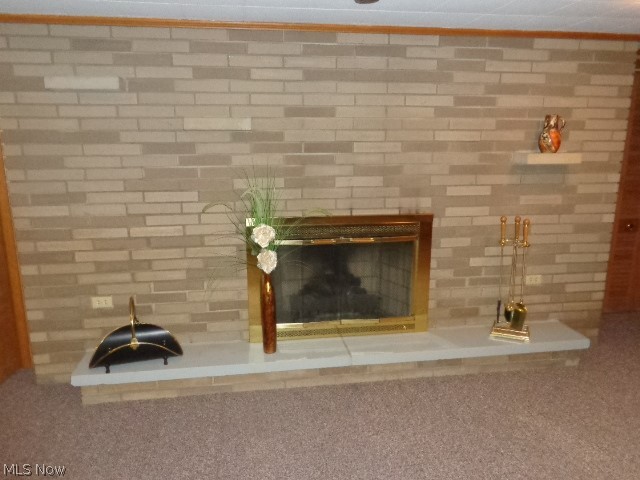 6530 Hamden Road Parma Heights, OH 44130 - Photo 21 of 28 Basement Fireplace