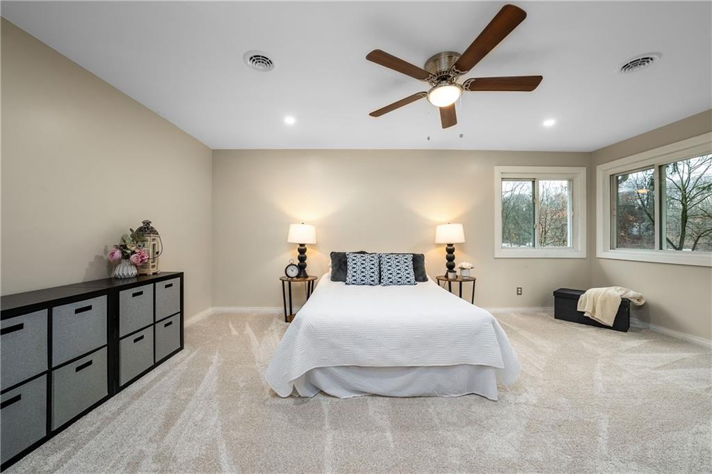 149 Three Degree Road Pittsburgh, PA 15237 - Photo 28 of 50 a bedroom with a bed and window