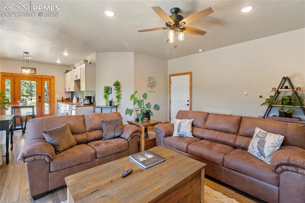 80 Feldspar Road Florissant, CO 80816 - Photo 22 of 31 Lots of room to relax and entertain.