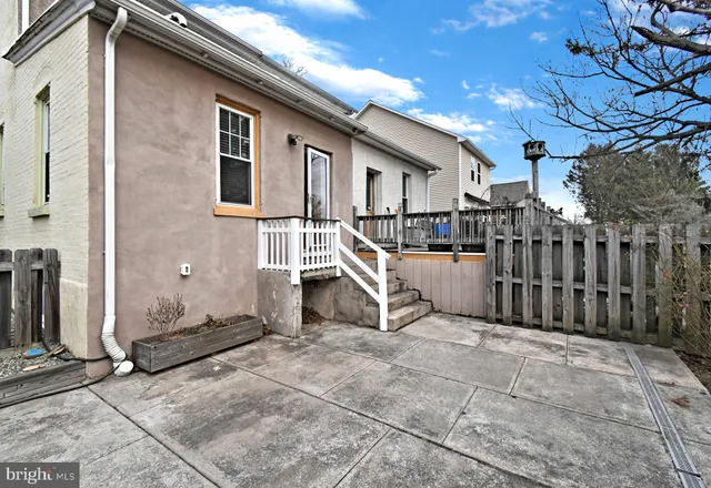 a view of backyard and tree