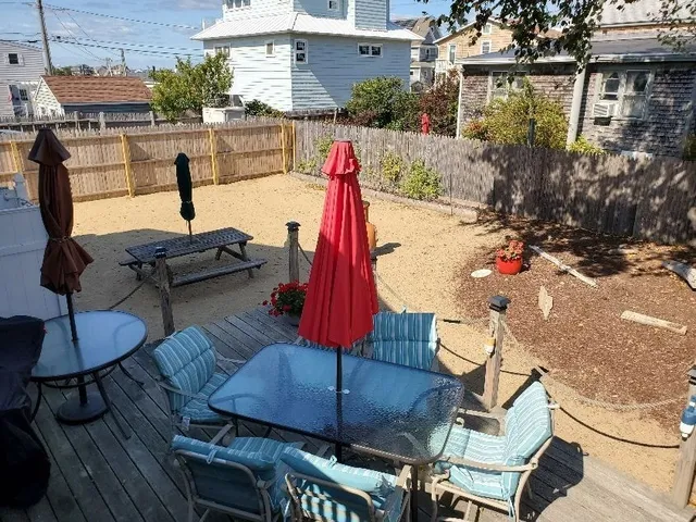 a ocean view with sitting space and garden view