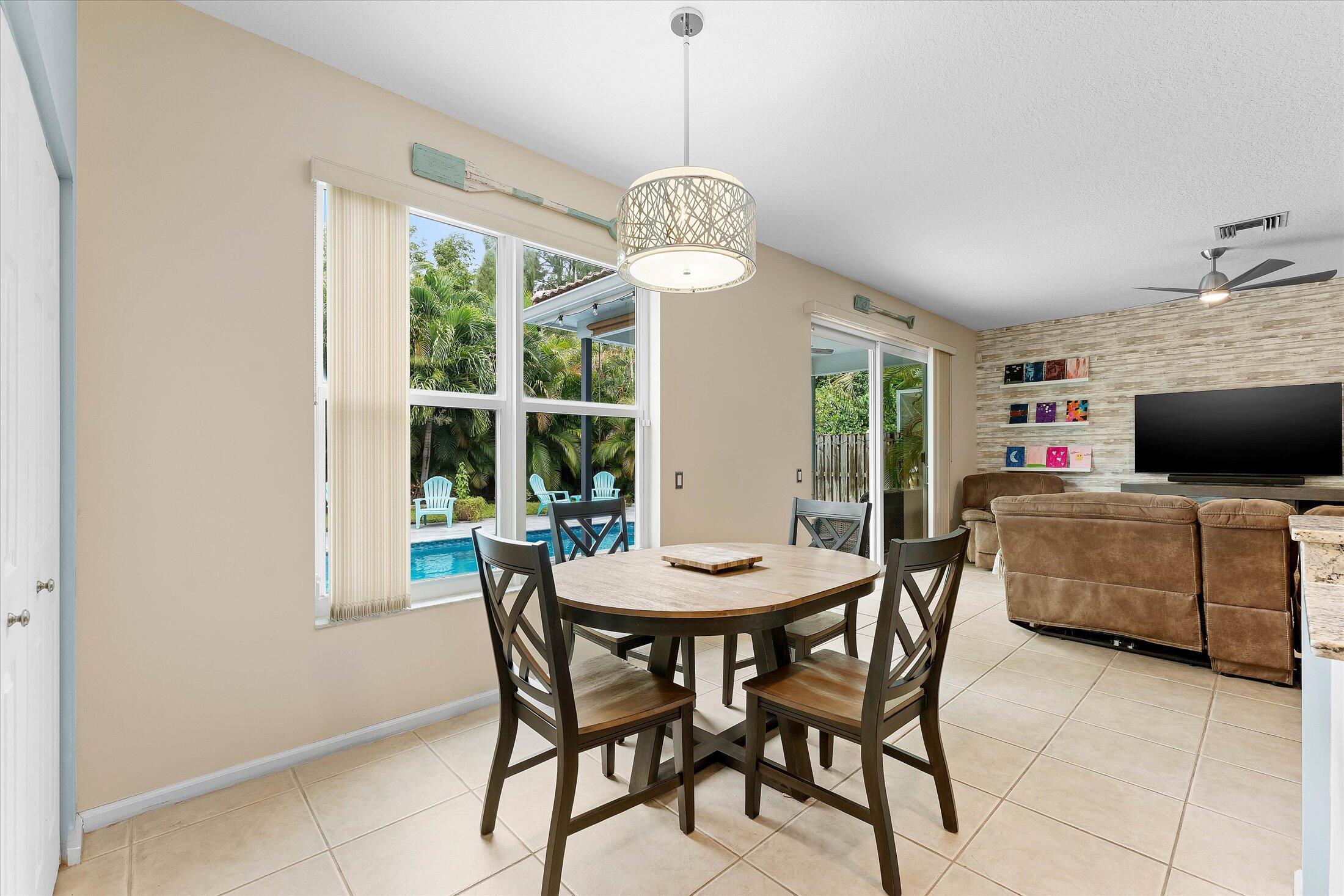 7061 Chesapeake Circle Boynton Beach, FL 33436 - Photo 13 of 51 a dining room with furniture and window