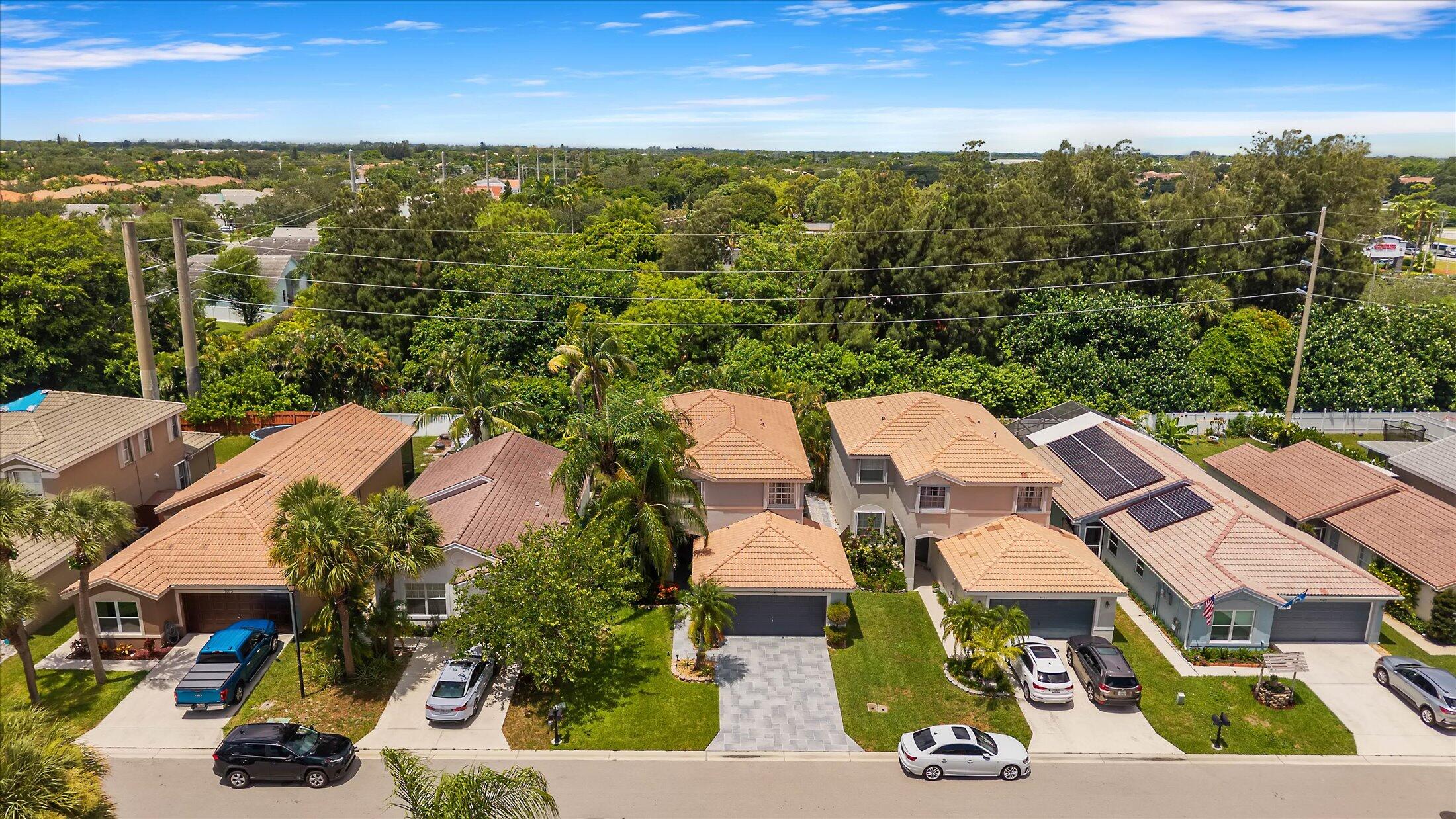 7061 Chesapeake Circle Boynton Beach, FL 33436 - Photo 42 of 51 an aerial view of multiple house