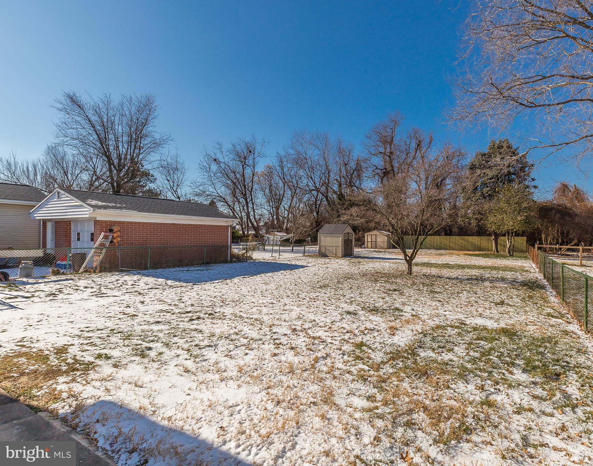 1718 Lynch Road Baltimore, MD 21222 - Photo 27 of 30 MASSIVE REAR YARD w/SHED, ENTIRELY FENCED!