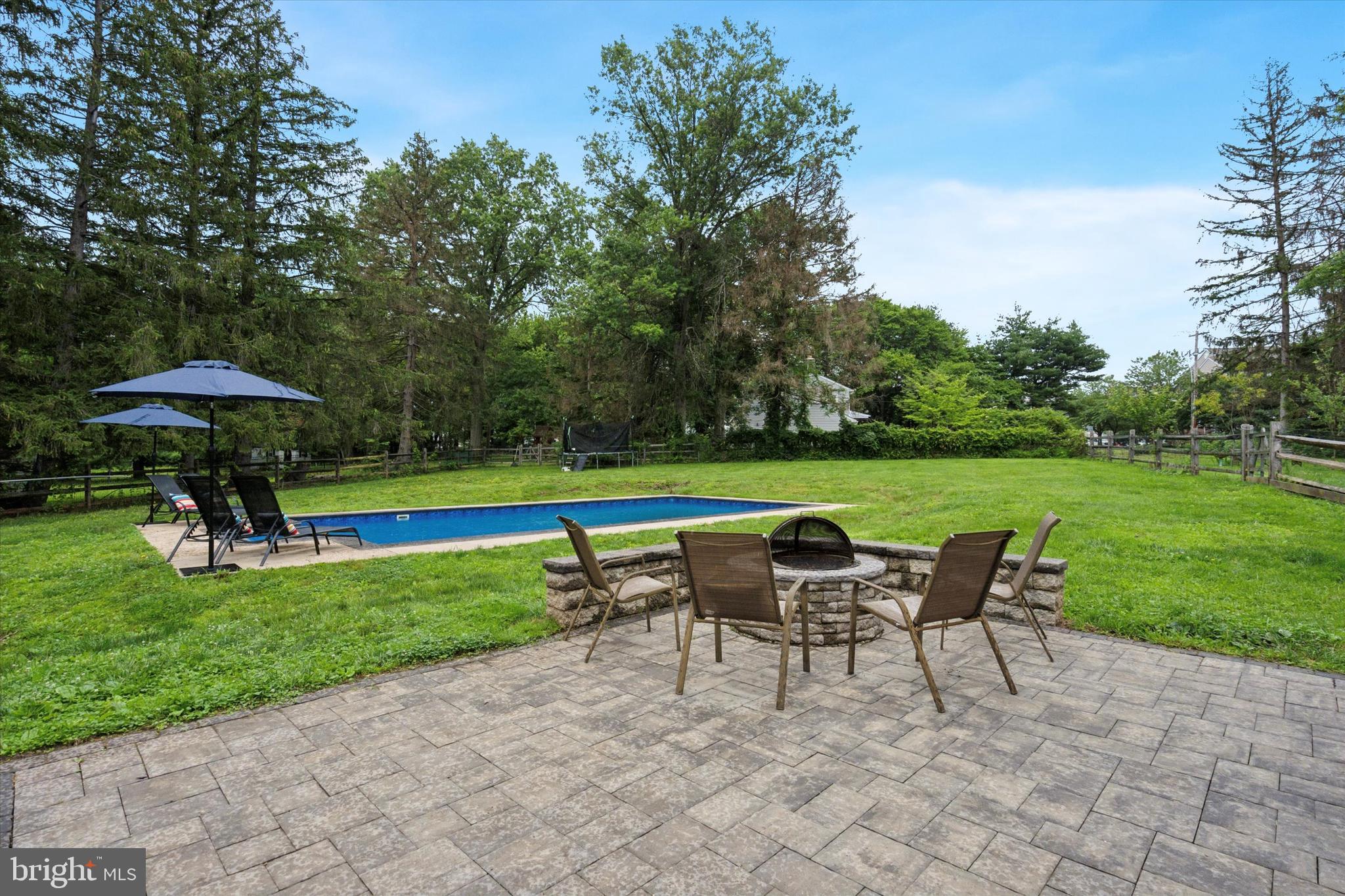 2259 Oakfield Road Warrington, PA 18976 - Photo 40 of 55 Paver Patio with
Fire Pit