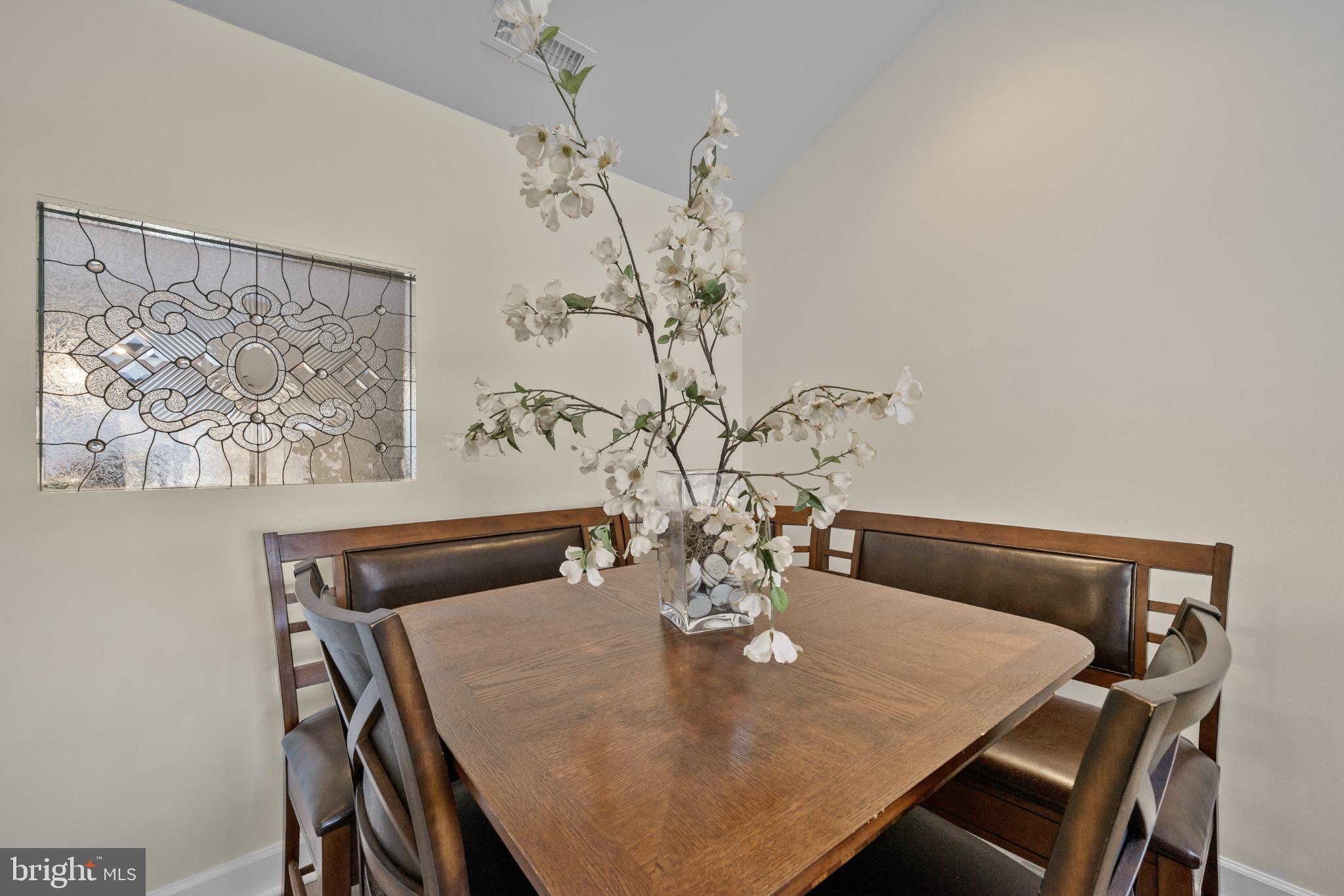 3604B Chadbury Road Mount Laurel, NJ 08054 - Photo 8 of 28 a view of a dining room with furniture and wooden floor