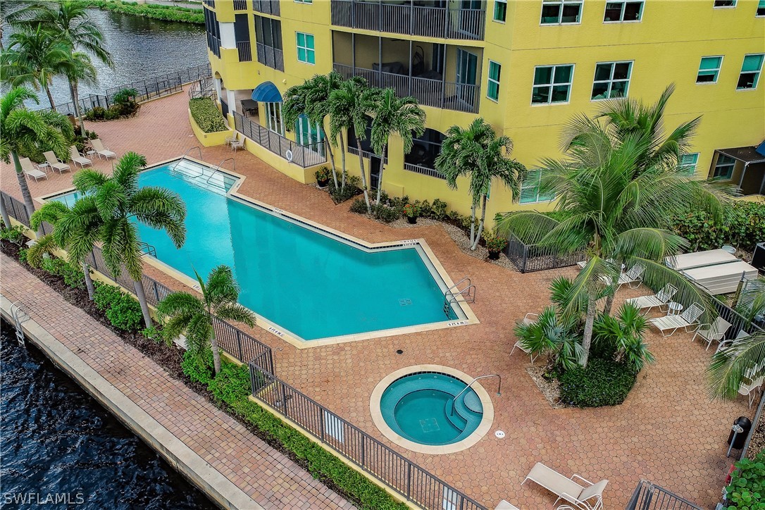 2797 First Street, Unit 403 Fort Myers, FL 33916 - Photo 5 of 33 an aerial view of a house having outdoor space