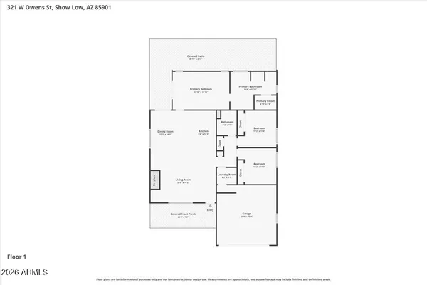 $510,000 | 321 West Owens Street, Show Low, AZ 85901