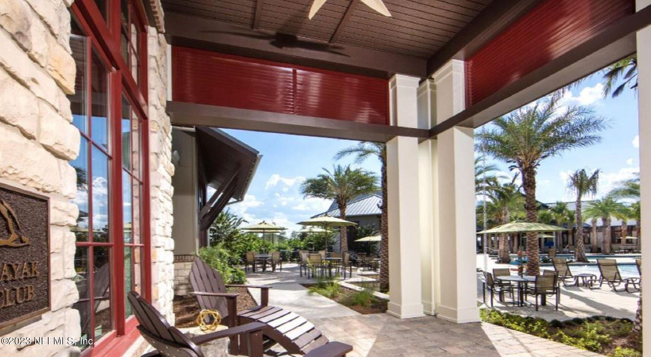 63 Yardley Ct Street St. Augustine, FL 32092 - Photo 37 of 54 a view of outdoor space with seating area
