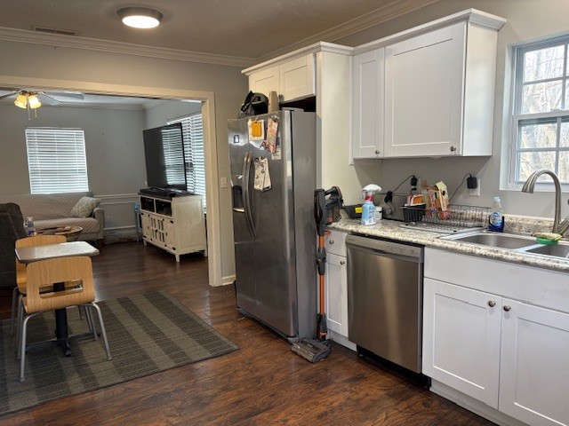 125 McGinness Avenue Carthage, TN 37030 - Photo 21 of 27 a kitchen with stainless steel appliances granite countertop a refrigerator sink and cabinets