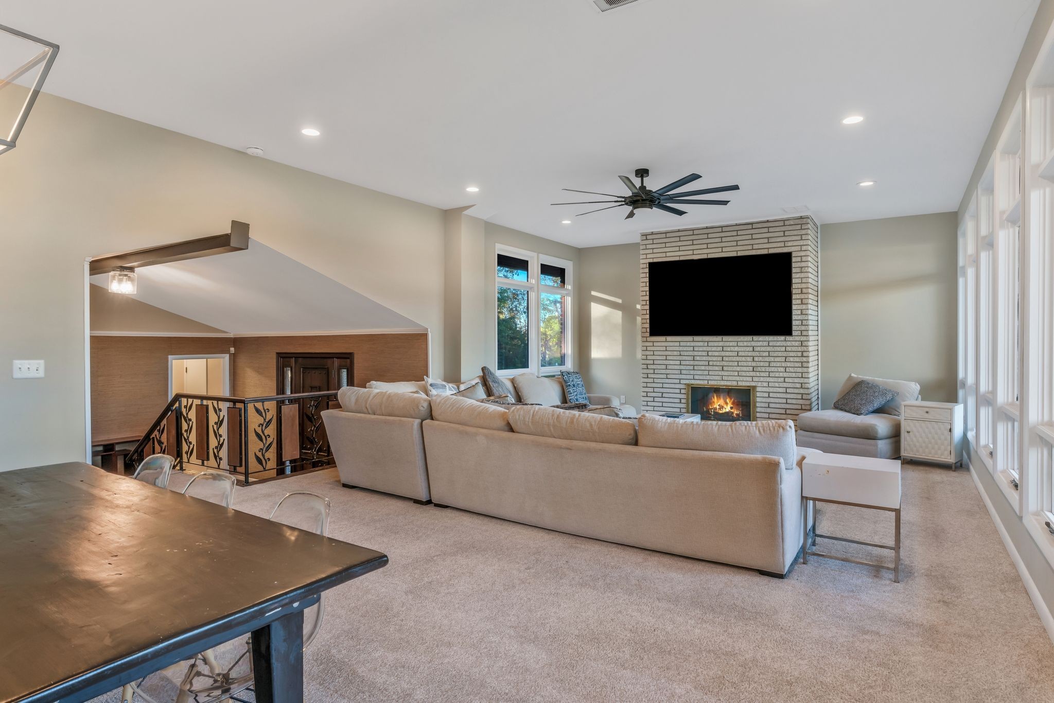 4 Hidden Acres Lebanon, TN 37087 - Photo 13 of 77 a living room with furniture and a flat screen tv