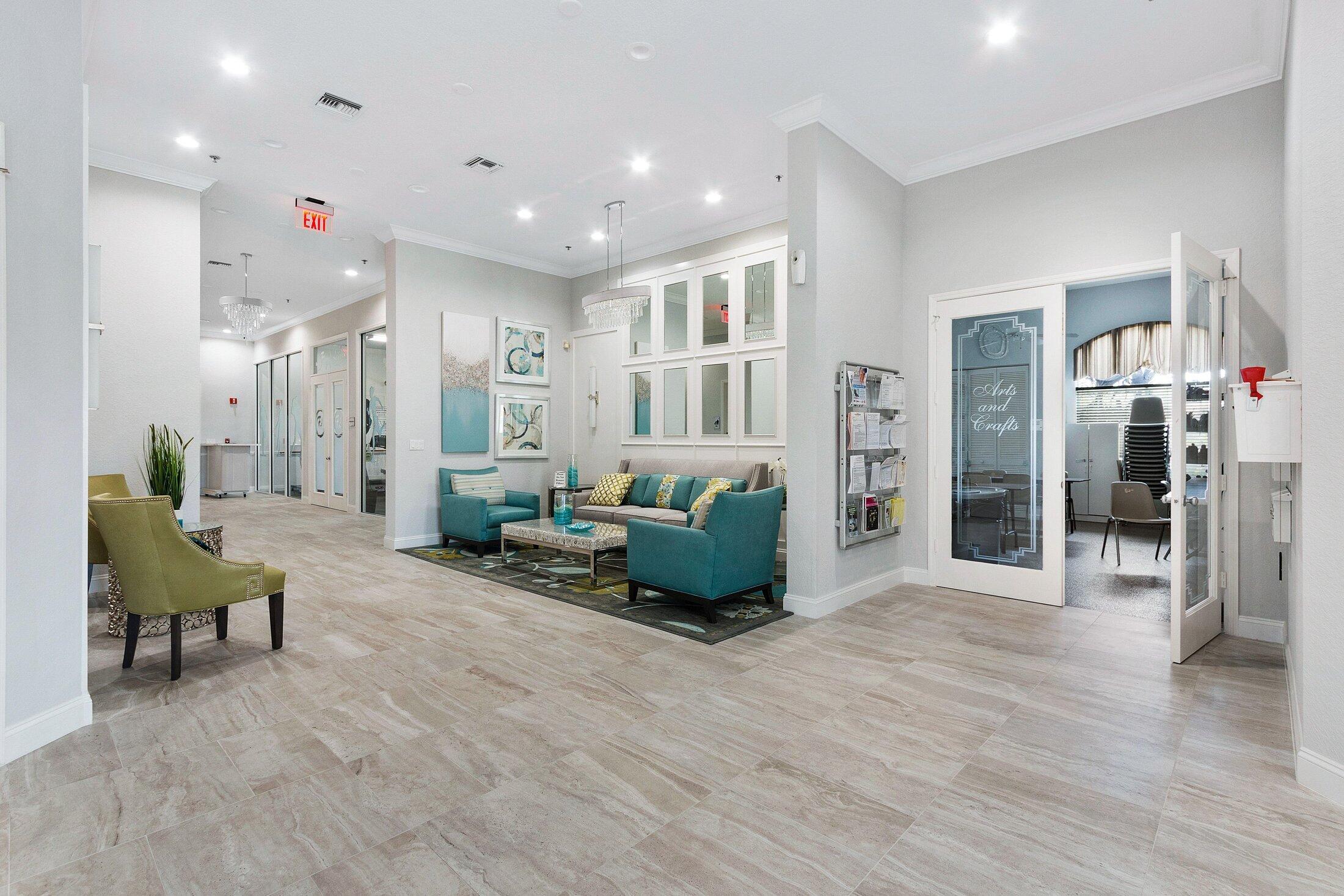 6060 Petunia Road Delray Beach, FL 33484 - Photo 34 of 59 Clubhouse Lobby