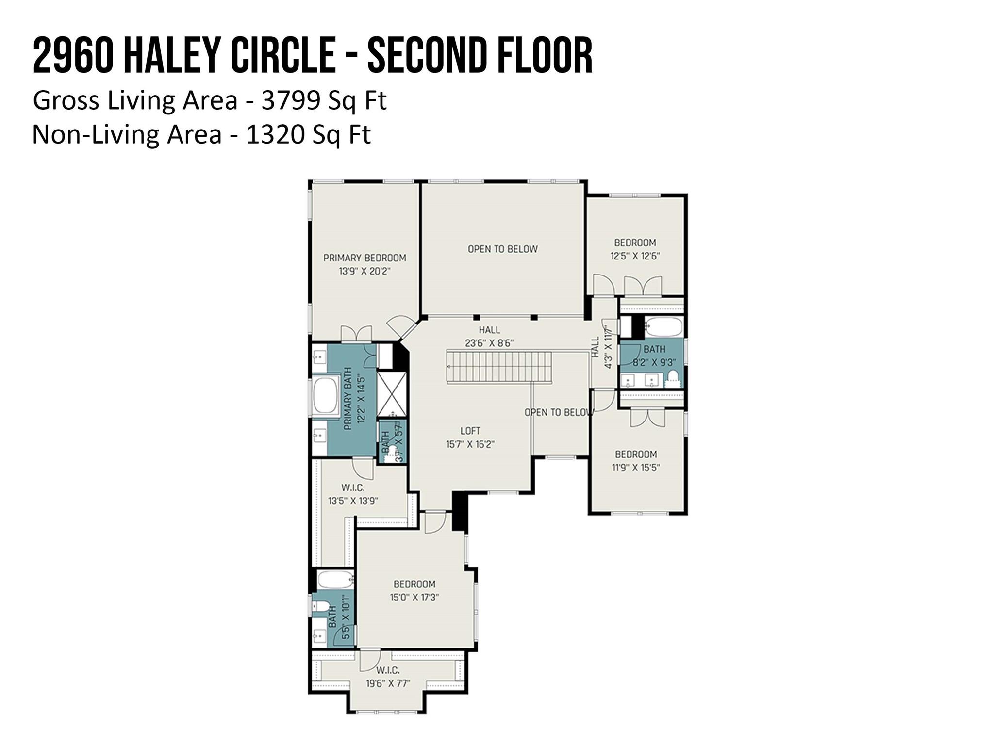 2960 Haley Circle Davidson, NC 28036 - Photo 28 of 31 a picture of a floor plan