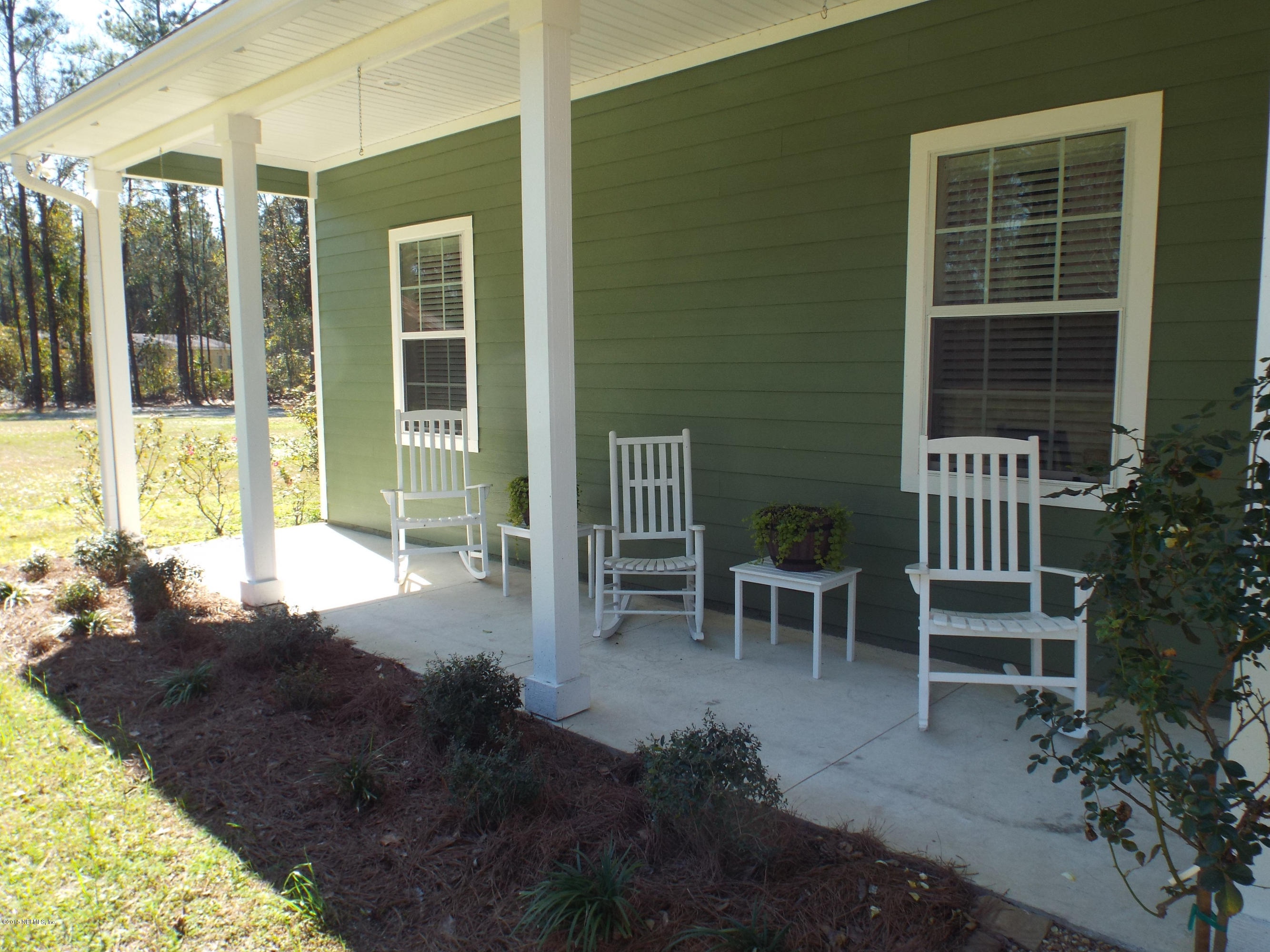 Porch Extends the Entire Width of Home