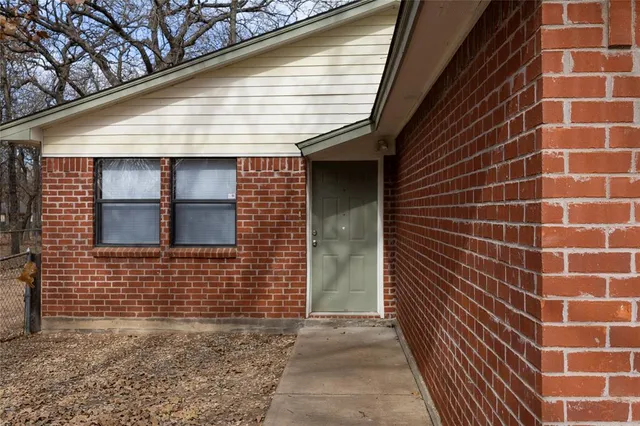 a view of a brick house