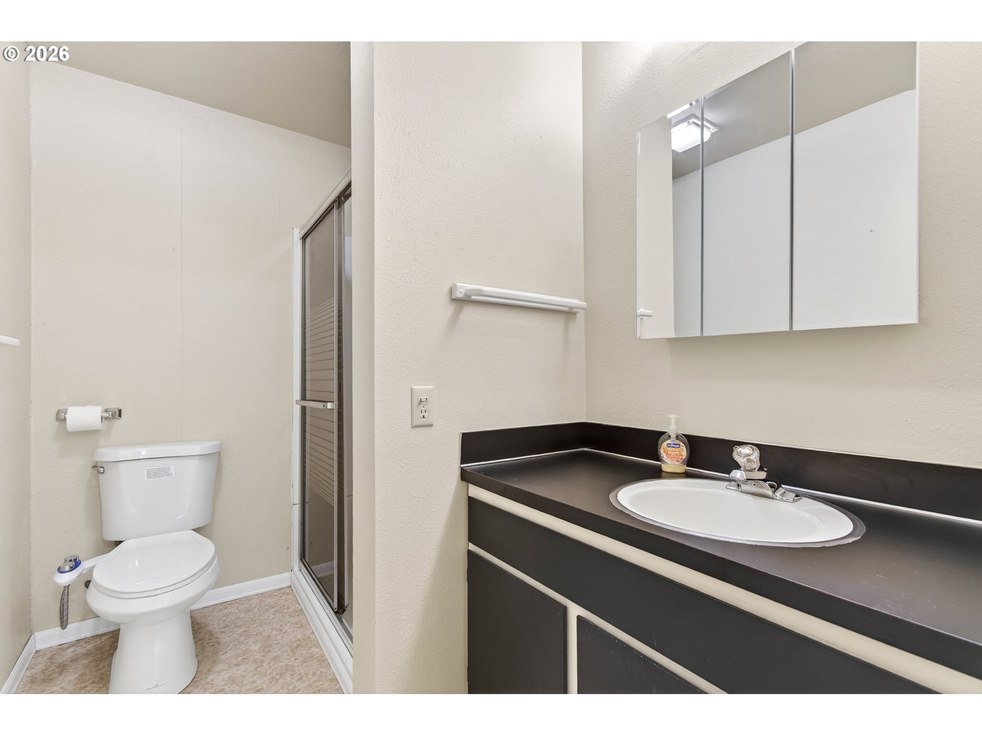 2090 Graham Drive Eugene, OR 97405 - Photo 27 of 30 a bathroom with a sink toilet and a mirror