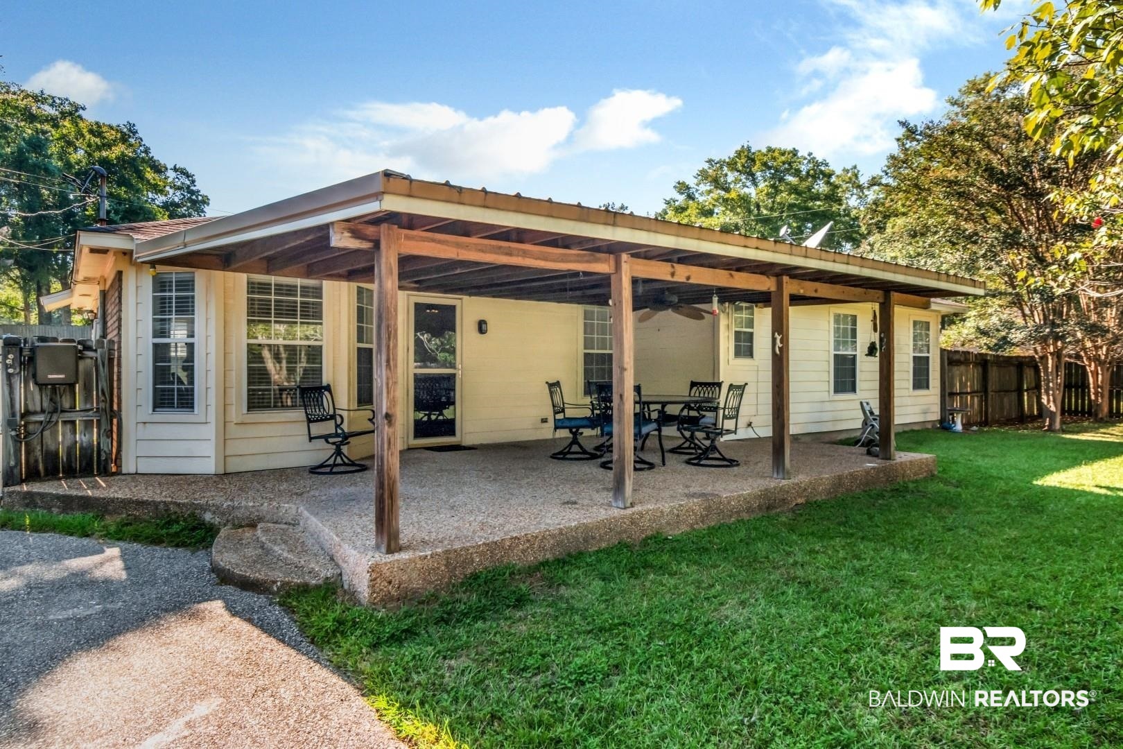 1345 Camden Court Mobile, AL 36695 - Photo 24 of 31 Back of house with a patio area