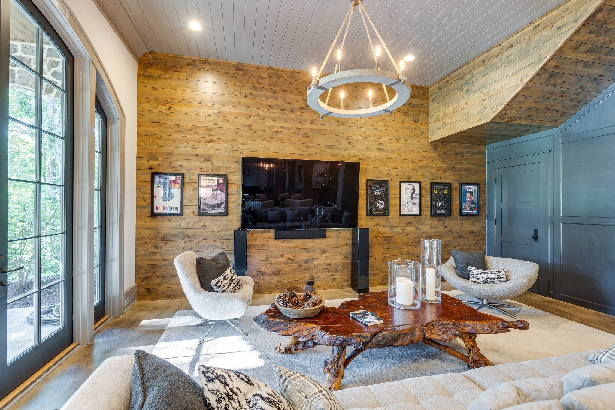 8455 Heirloom Boulevard College Grove, TN 37046 - Photo 53 of 69 a living room with furniture a rug and a large window