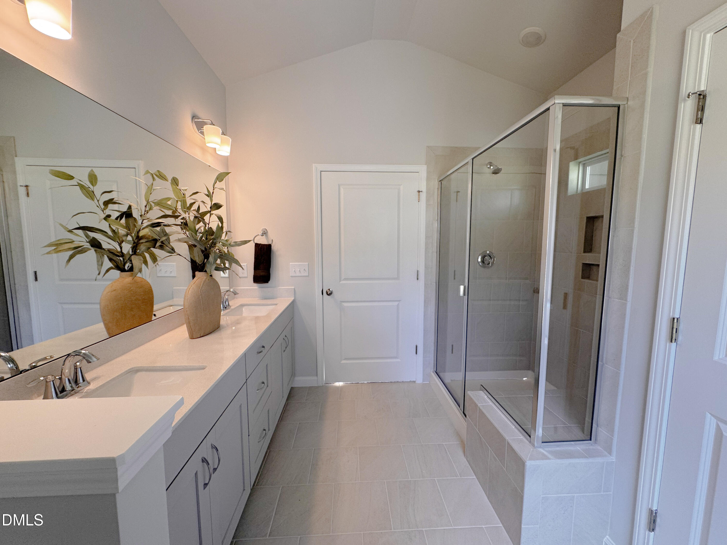 570 Beacon Hl Road Lillington, NC 27546 - Photo 80 of 85 Primary Suite Bath- Walk-In Shower with Seat- Photos for Representation Purposes Only