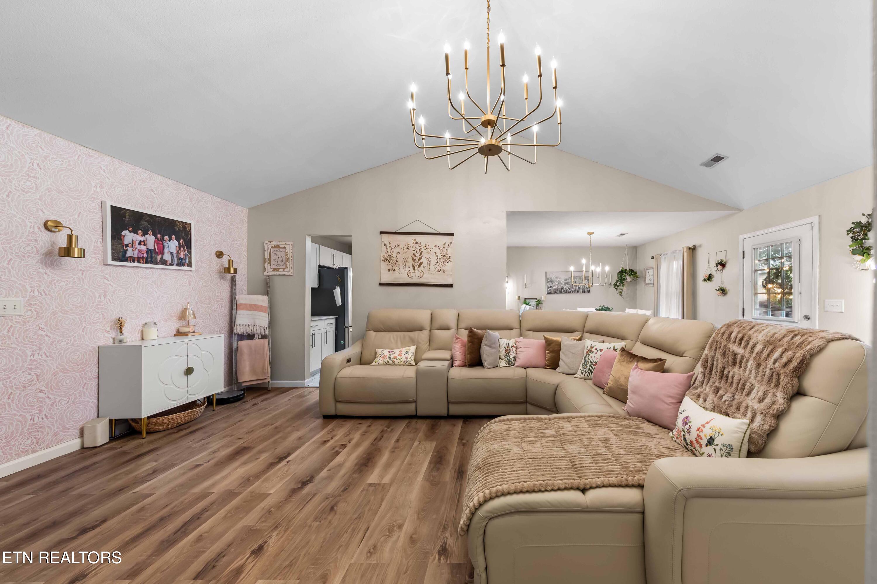 155 Ruth Street Corryton, TN 37721 - Photo 5 of 30 Living Room View towards the Dining Room