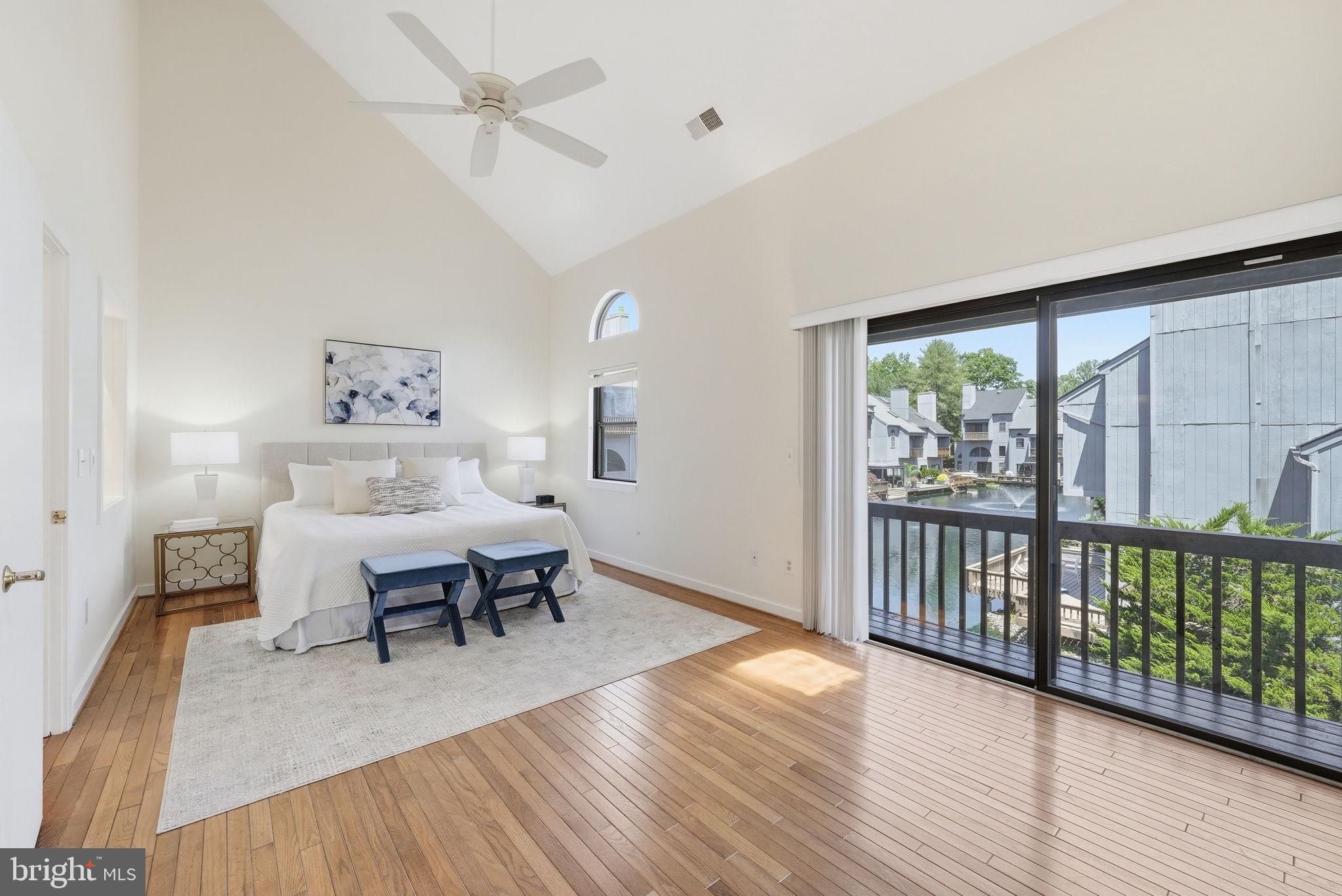 11124 Glade Drive Reston, VA 20191 - Photo 22 of 47 Primary Suite Overlooking The Wharf Pond