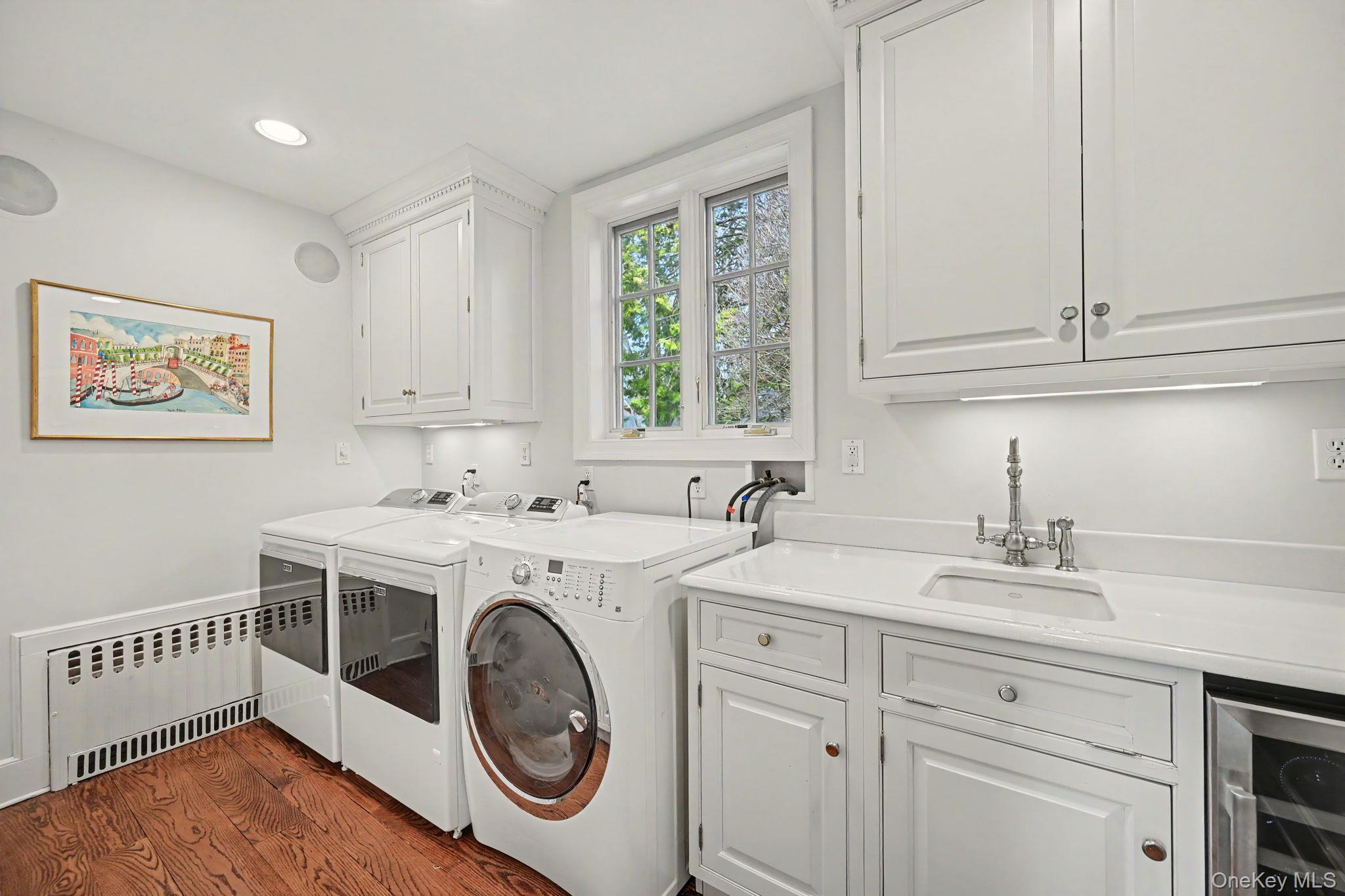 2 Park Drive South Rye, NY 10580 - Photo 23 of 50 a utility room with sink dryer and washer