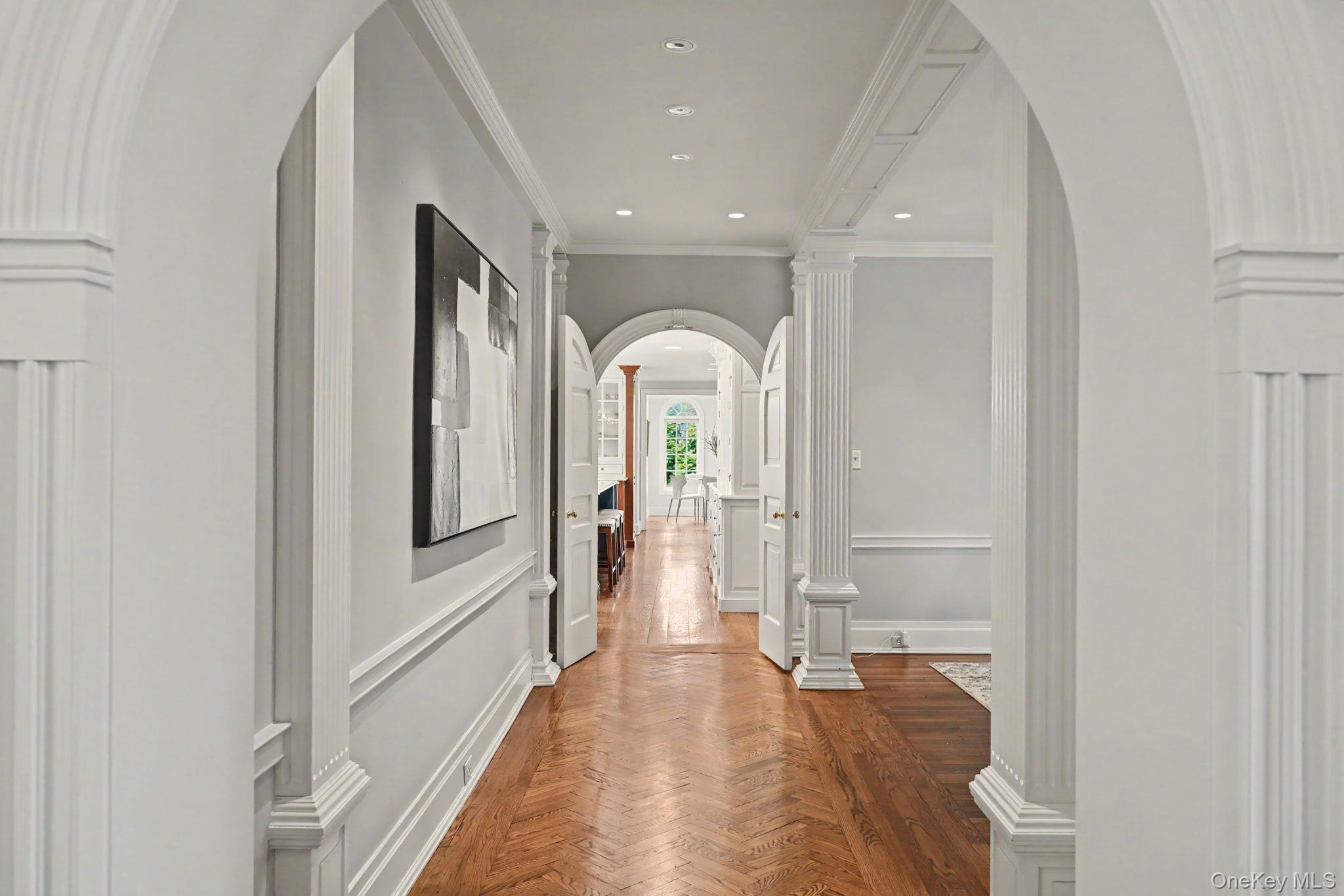 2 Park Drive South Rye, NY 10580 - Photo 10 of 50 a view of entryway with wooden floor