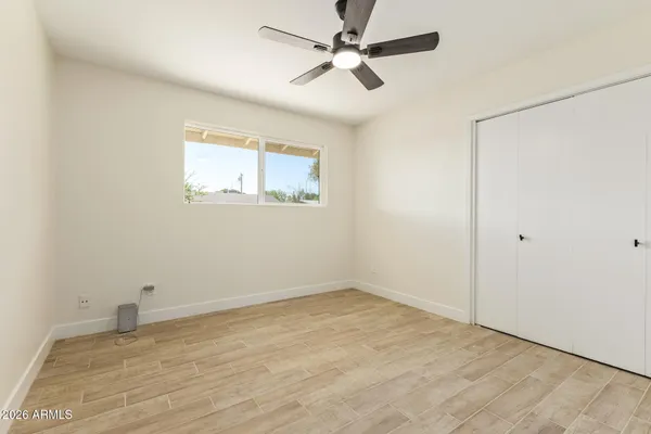 wooden floor in an empty room