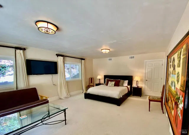 a view of outdoor space with wooden floor