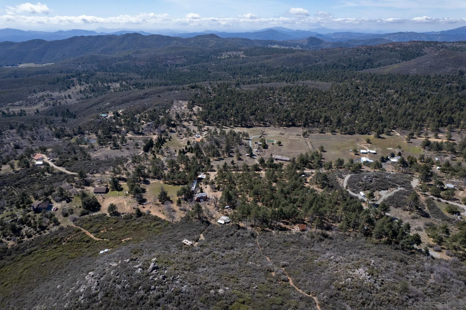 8203 Morris Ranch Road Pine Valley, CA 91962 - Photo 24 of 42 a view of outdoor space and mountain view