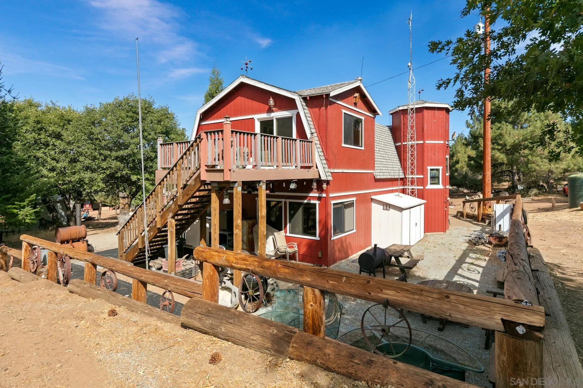 8203 Morris Ranch Road Pine Valley, CA 91962 - Photo 5 of 42 an aerial view of a house