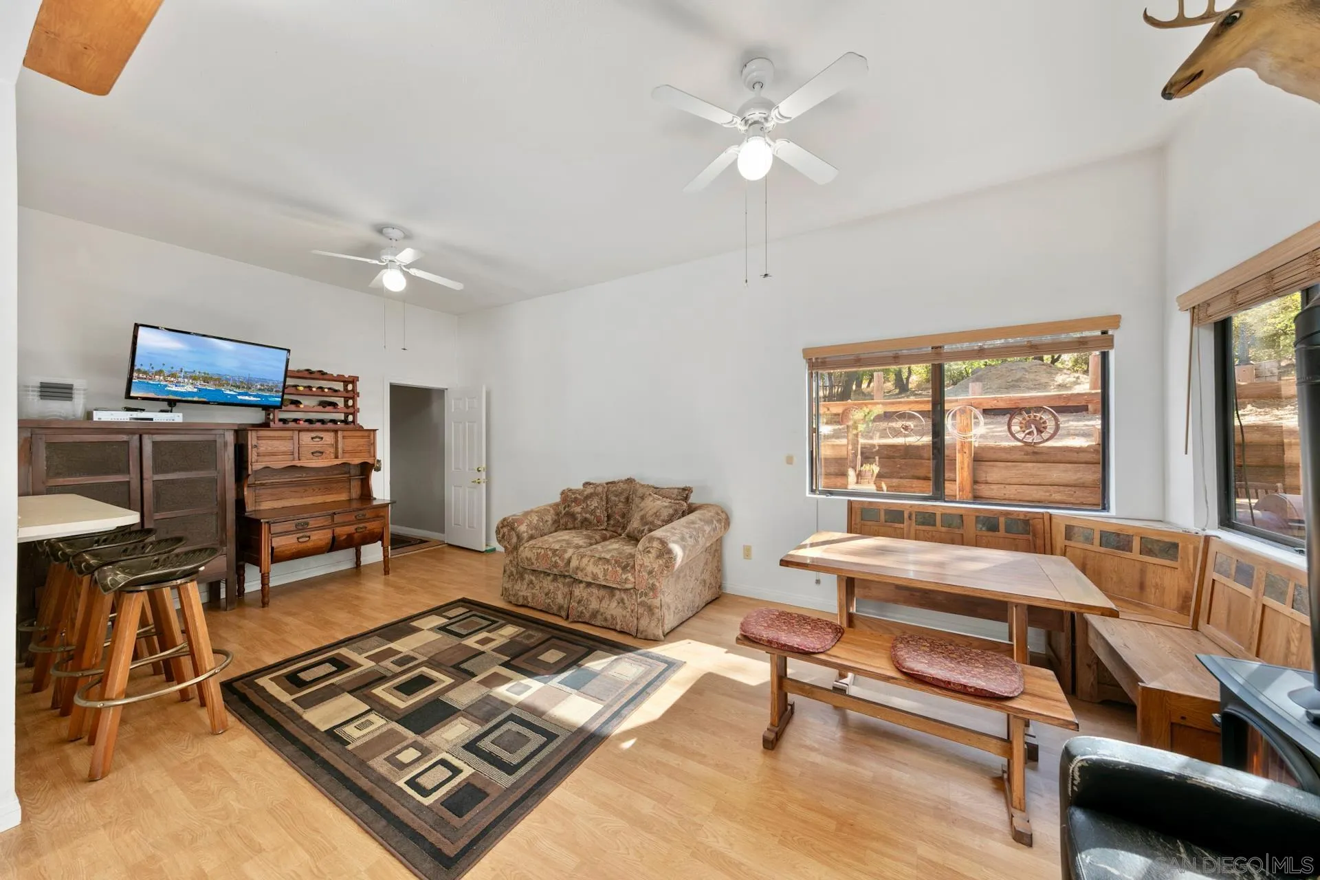 8203 Morris Ranch Road Pine Valley, CA 91962 - Photo 10 of 42 a living room with furniture and a window