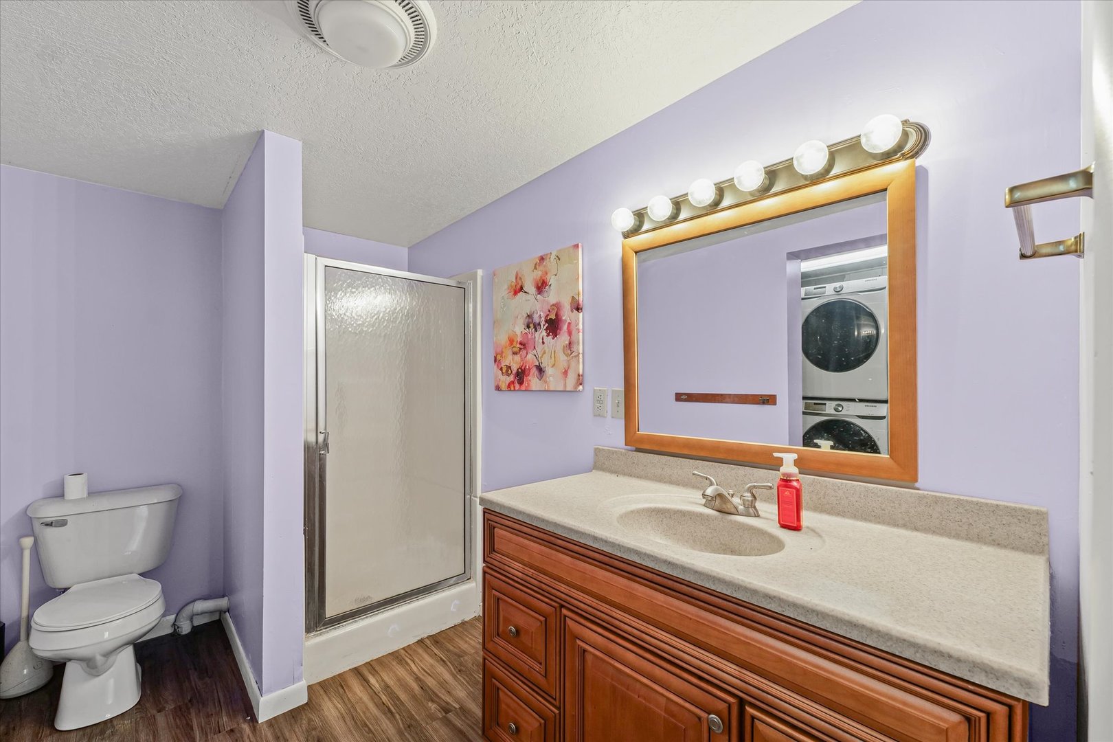 16322 Shangri La Road Oakwood, IL 61858 - Photo 16 of 42 a bathroom with a sink and a mirror