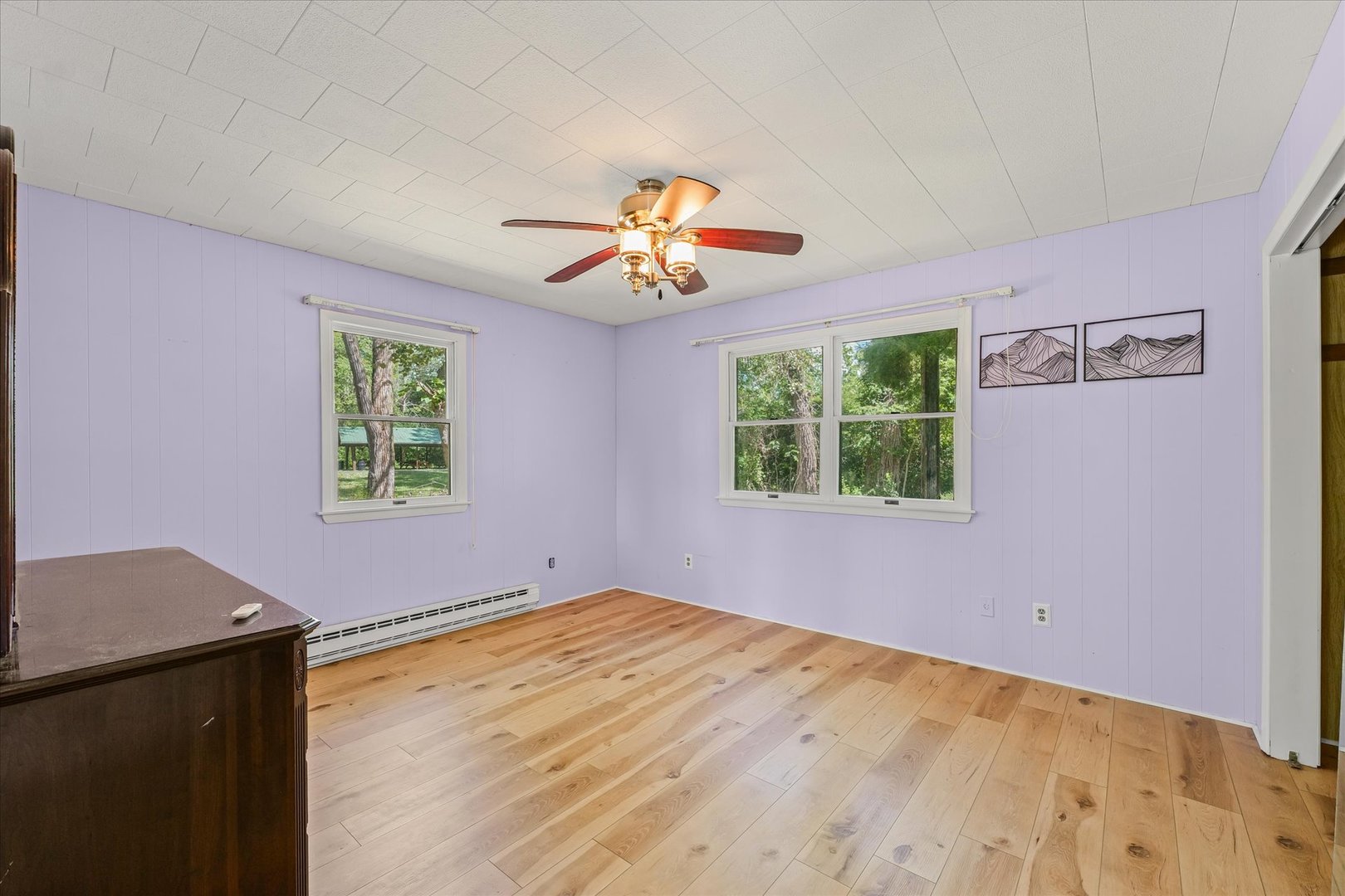 16322 Shangri La Road Oakwood, IL 61858 - Photo 25 of 42 a view of a bedroom with a window