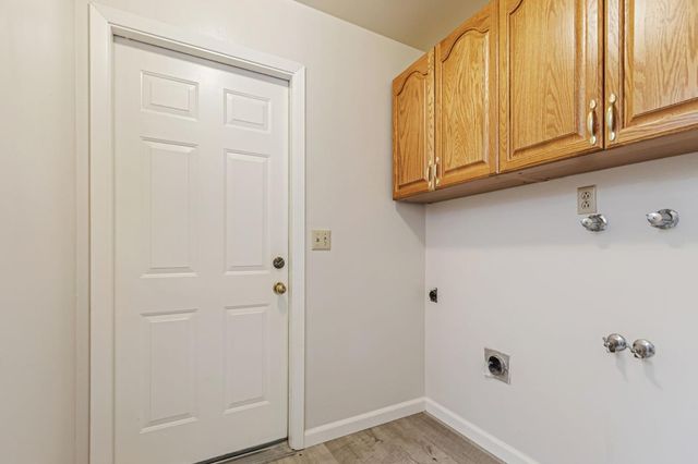 a view of room with cabinet