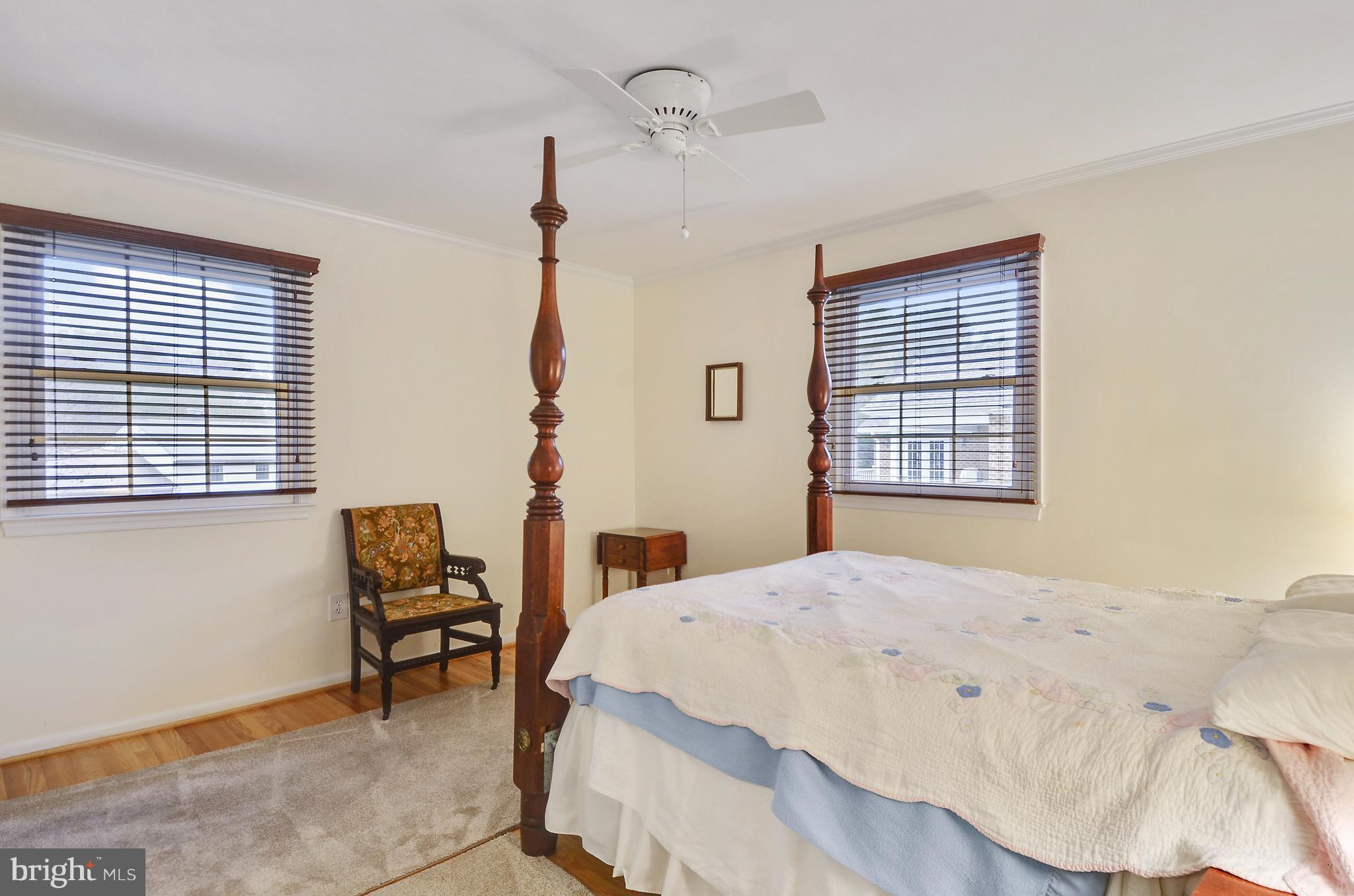 18727 Bloomfield Road Olney, MD 20832 - Photo 15 of 25 a bedroom with a bed and a window