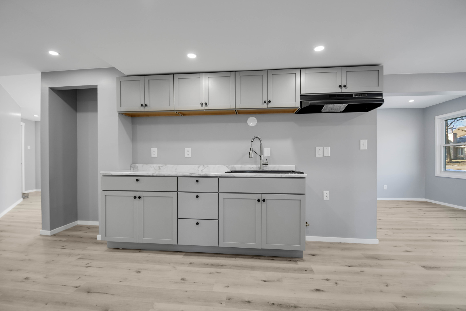 3813 Morgan Street Steger, IL 60475 - Photo 11 of 23 a kitchen with stainless steel appliances granite countertop a sink stove and refrigerator