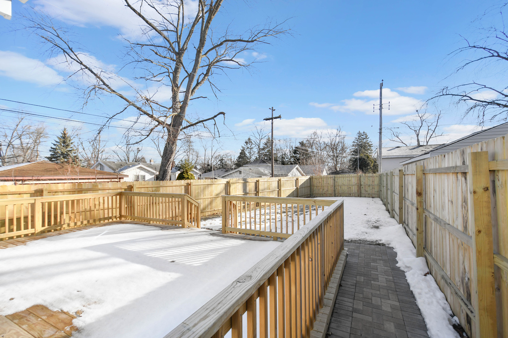 3813 Morgan Street Steger, IL 60475 - Photo 21 of 23 a balcony with view of trees