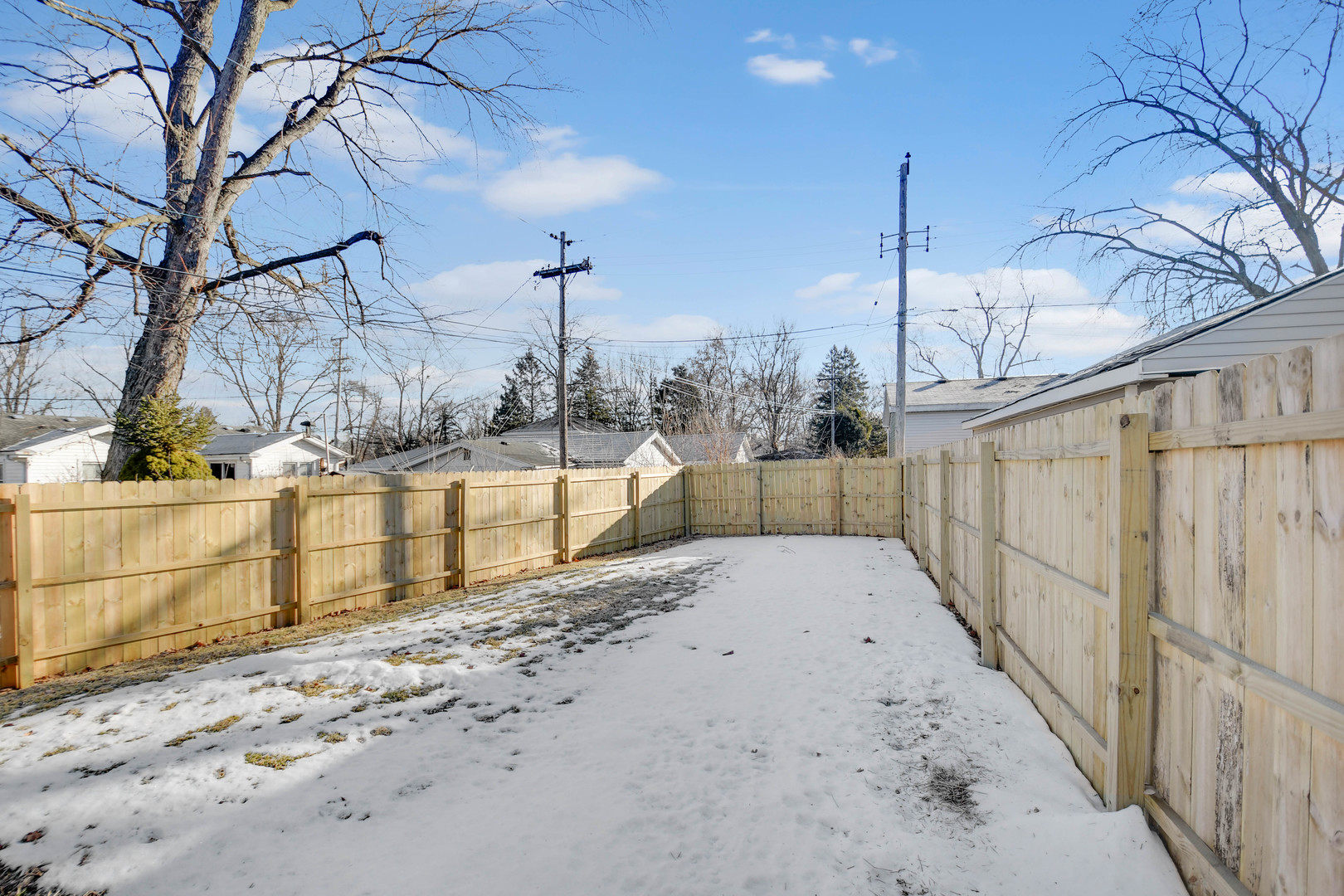 3813 Morgan Street Steger, IL 60475 - Photo 22 of 23 a view of a backyard of the house