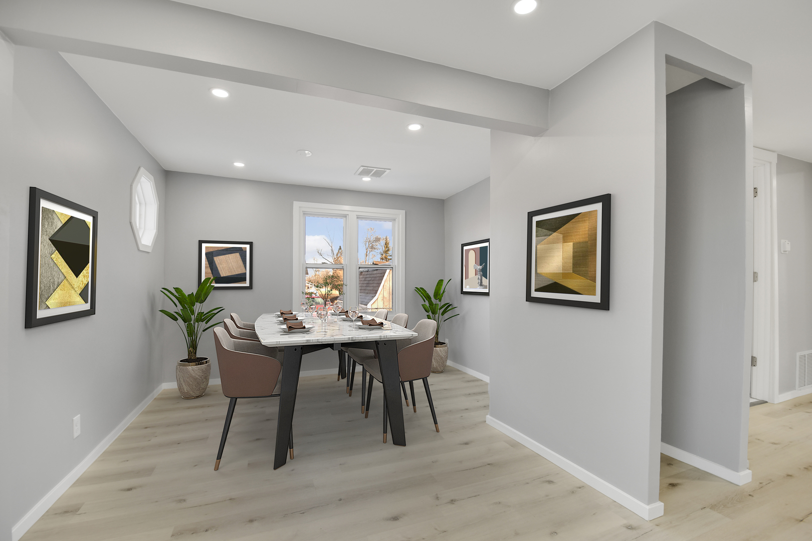 3813 Morgan Street Steger, IL 60475 - Photo 6 of 23 a workspace with furniture and window