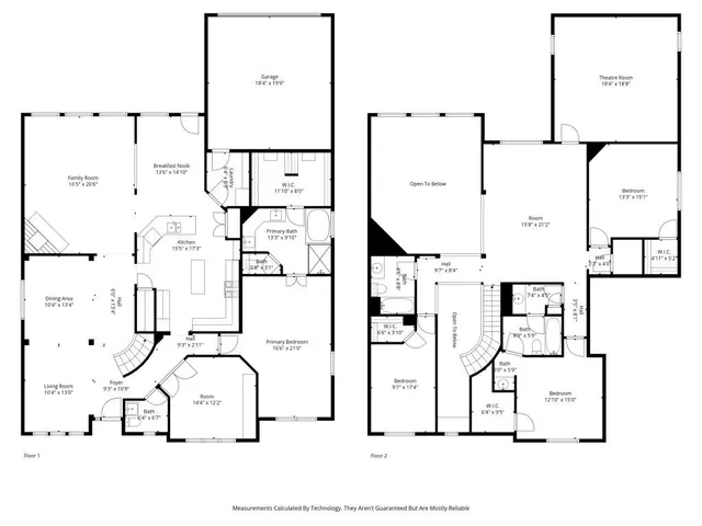 a picture of floor plan