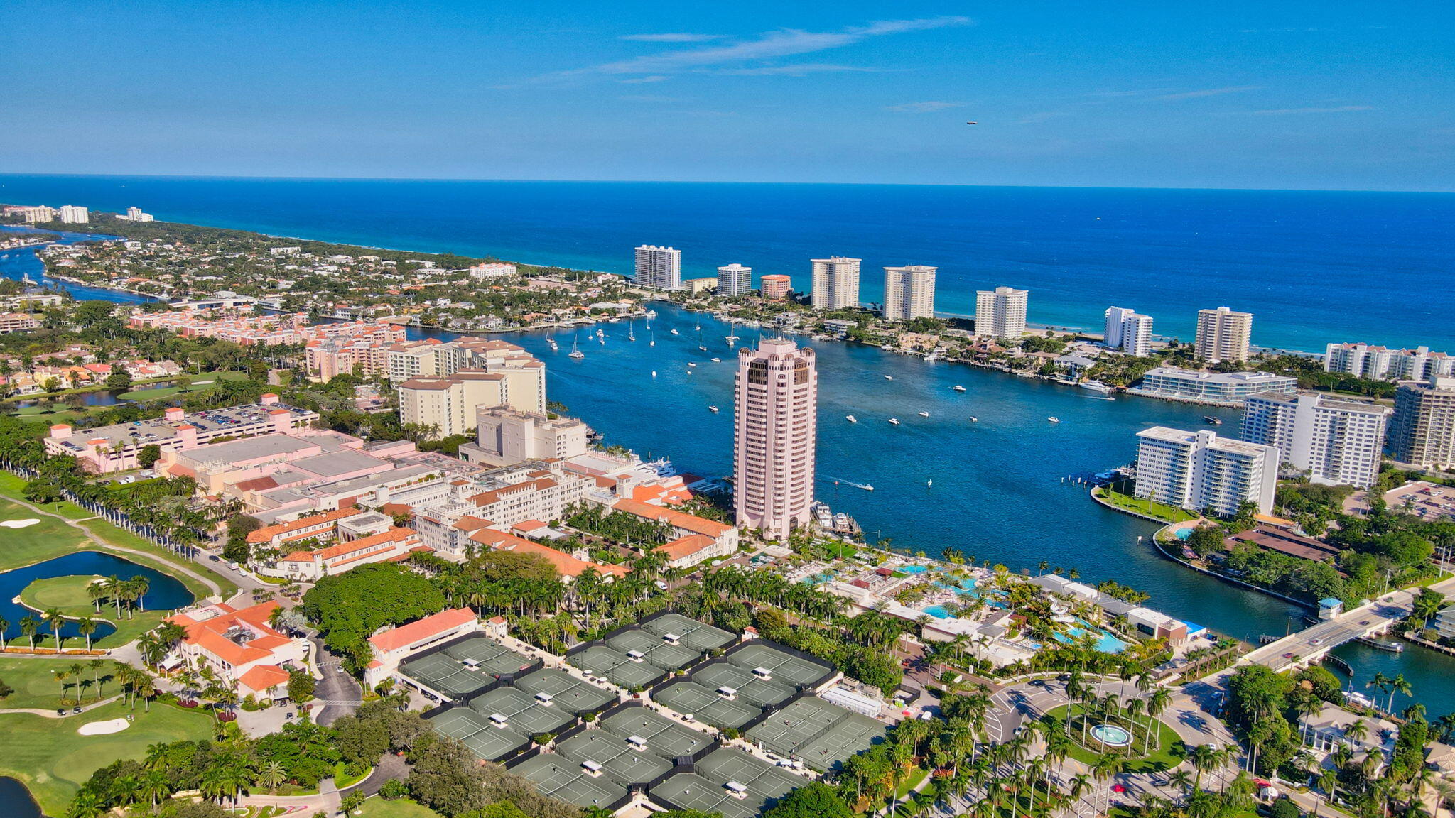 950 De Soto Road, Unit 5A Boca Raton, FL 33432 - Photo 81 of 98 a view of a city with an ocean