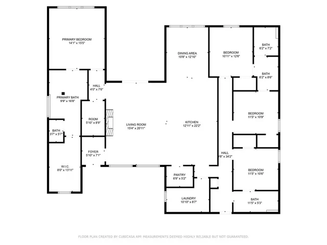 a picture of a floor plan
