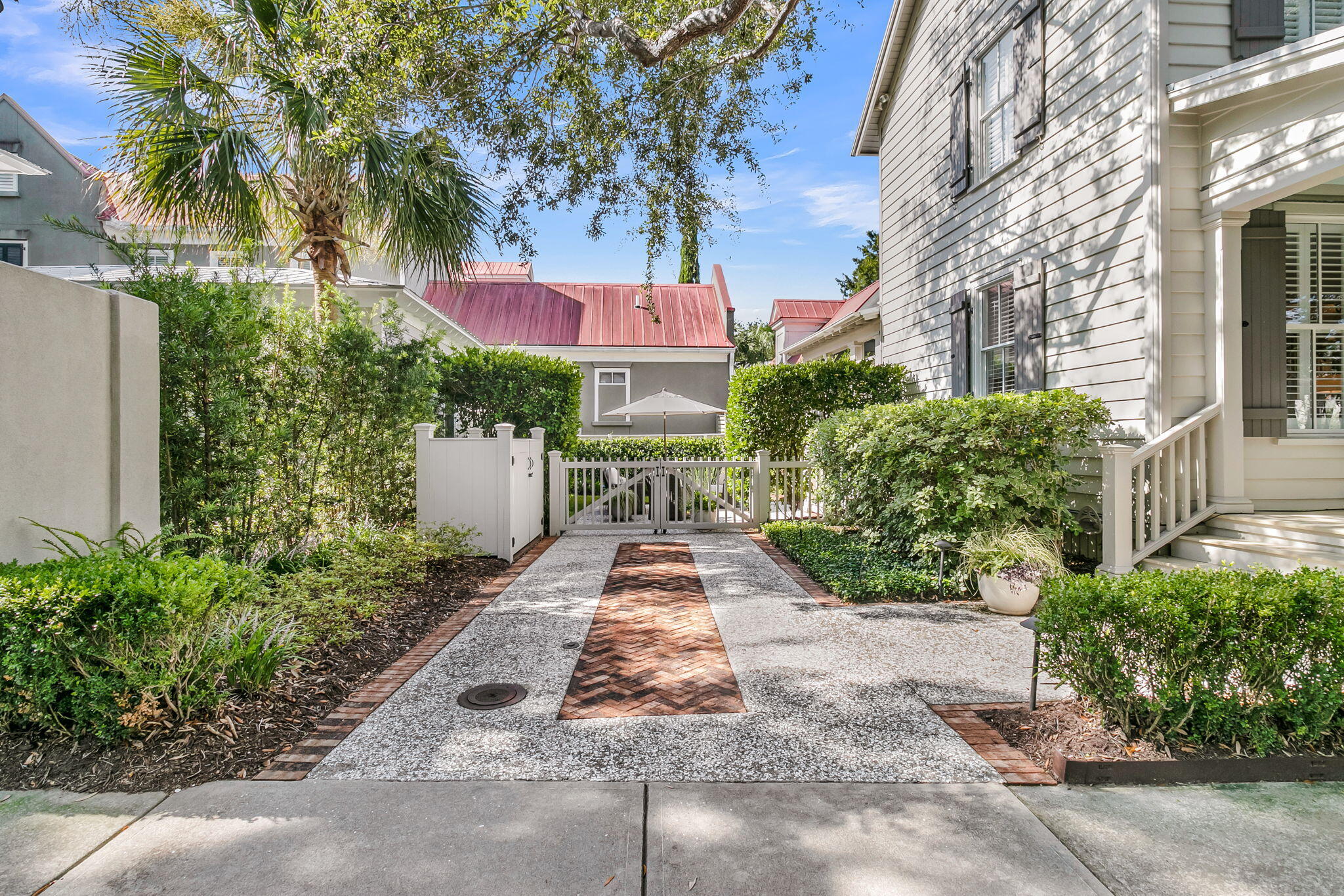 31 Mises Street Mount Pleasant, SC 29464 - Photo 28 of 39 Brick inlay driveway