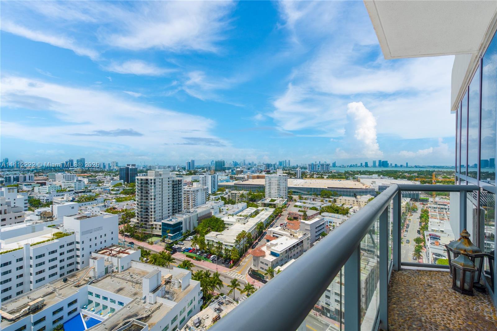 101 20th Street, Unit 2402 Miami Beach, FL 33139 - Photo 22 of 23 a view of a city from a balcony