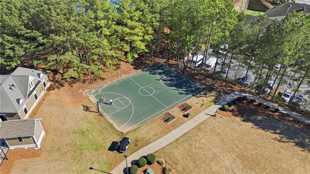 2058 Windermere Crossing Cumming, GA 30041 - Photo 69 of 75 an aerial view of a residential houses with yard